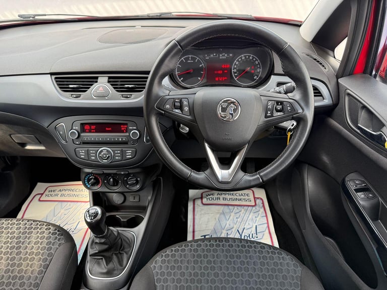 VAUXHALL CORSA 1.4 i ecoTEC Active Red Manual Petrol 2019 WARRANTY 12 MONTHS MOT