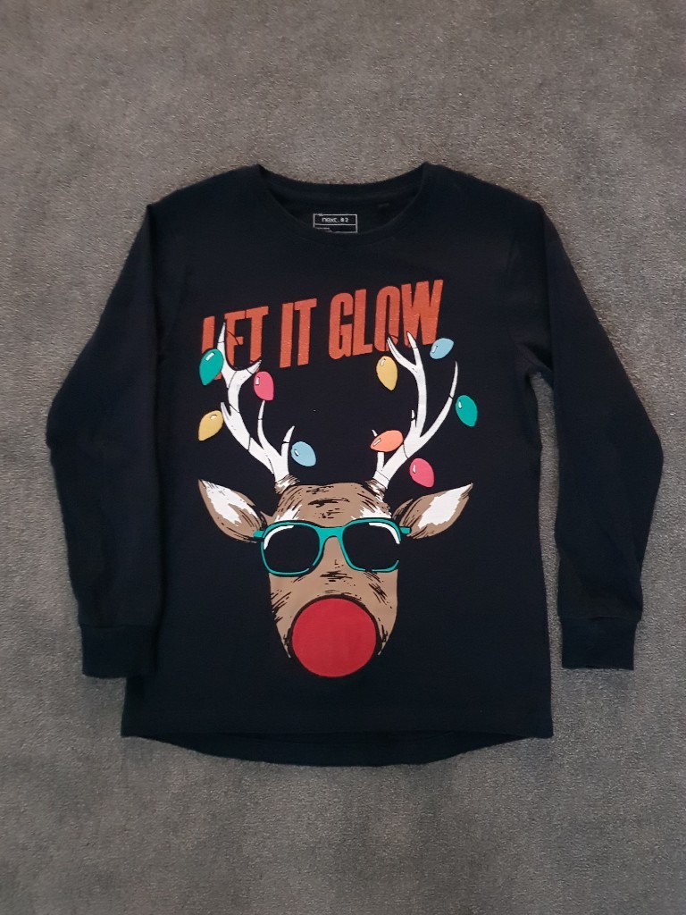 image for Boys L/S Christmas Tshirt 7yrs