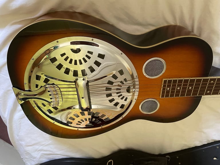 Paul Beard Signature-Series Square neck Resonator Dobro Guitar 