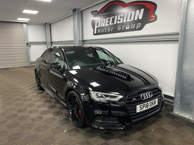 2018 Audi A3 S3 TFSI Quattro Black Edition 4dr S Tronic SALOON PETROL Automatic