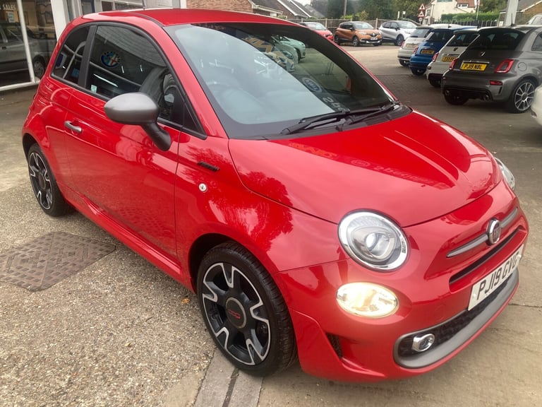 2019 Fiat 500 1.2 S 3dr HATCHBACK Petrol Manual