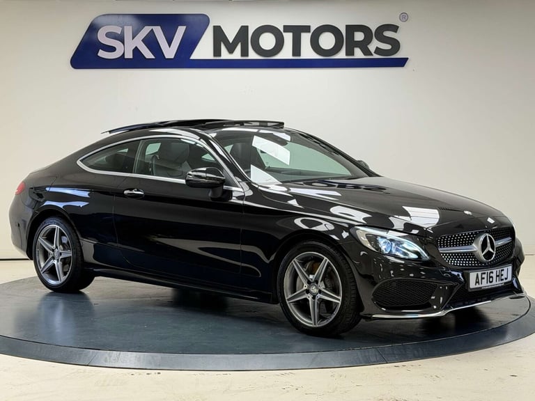2016 Mercedes-Benz C Class 2.0 C 300 AMG Line Premium Auto 2dr Coupe Petrol Automatic