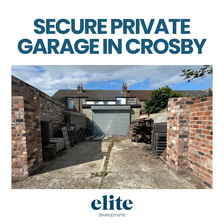 Secure Private-Use Garage in Crosby – Hornby St, Liverpool L23