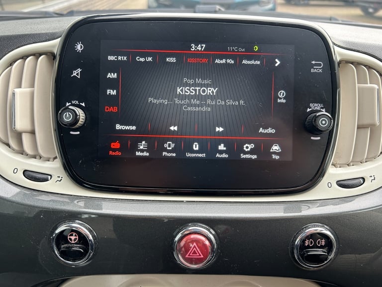 2019 Fiat 500 1.2 Lounge 3dr Hatchback Petrol Manual