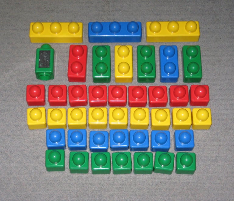 42 pieces LEGO DUPLO PRIMO blocks bricks for babies and toddlers