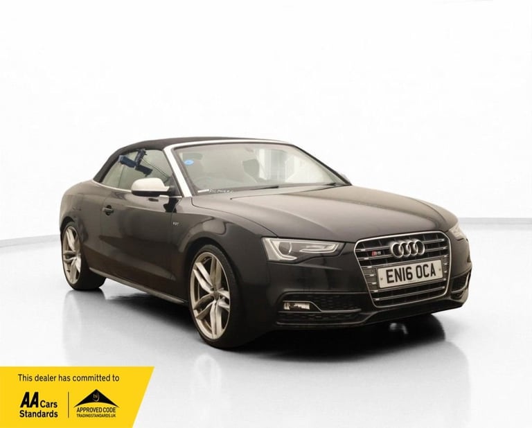 image for 2016 Audi S5 3.0 TFSI V6 Cabriolet 2dr Petrol S Tronic quattro Euro 6 (s/s) (333 ps) Convertible ...