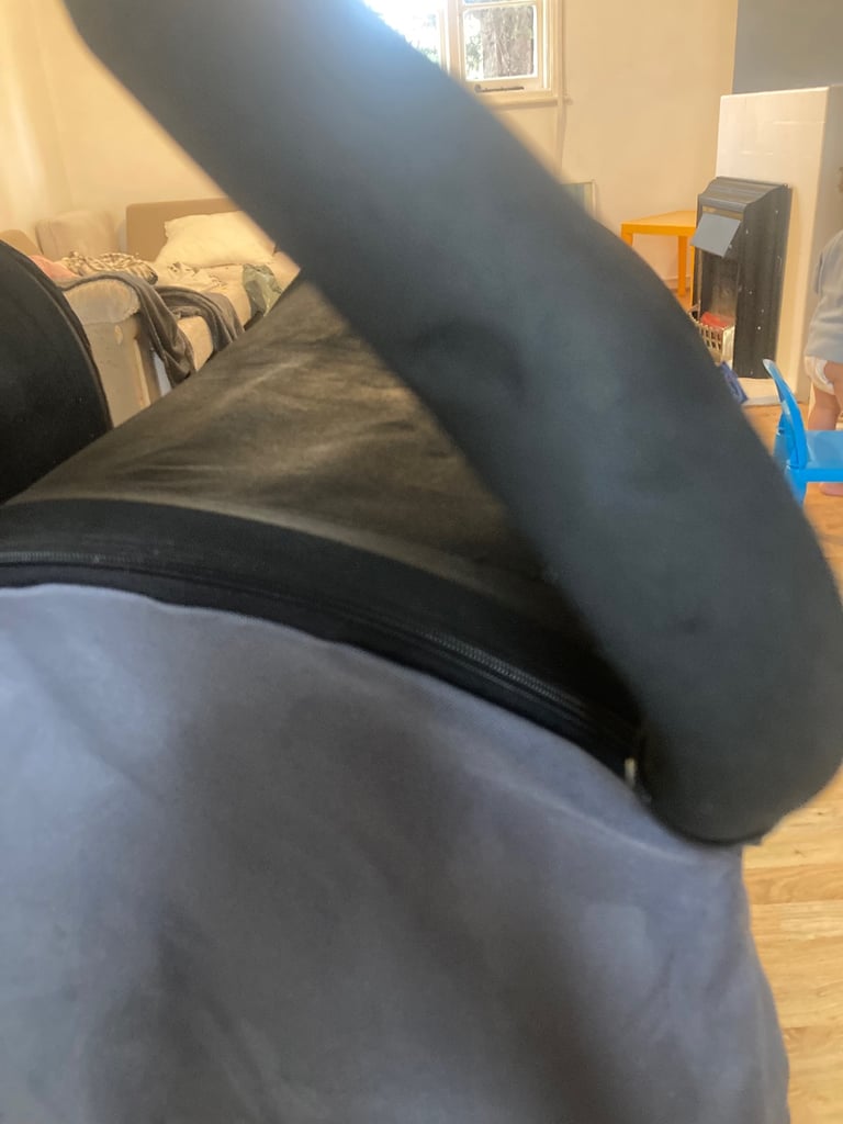 Chicco echo grey & black double buggy 