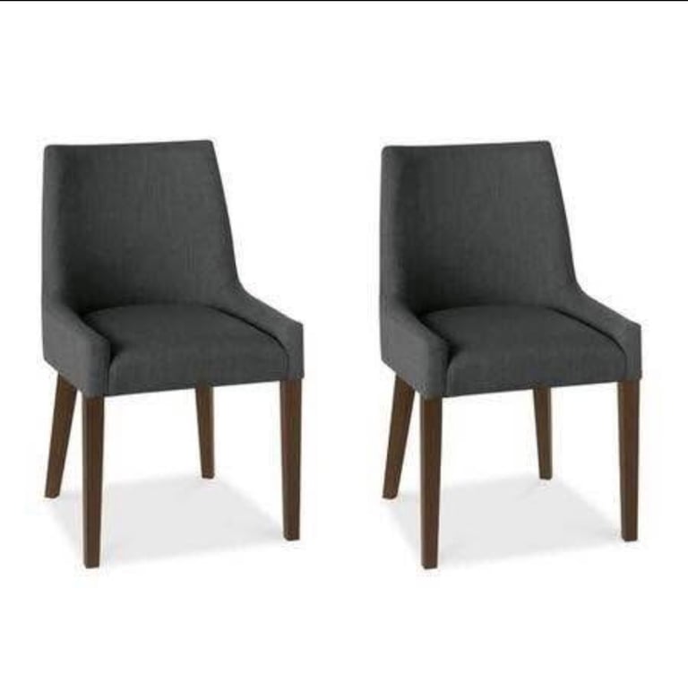 image for Ella Scoop Back Chair x 2  ** New **