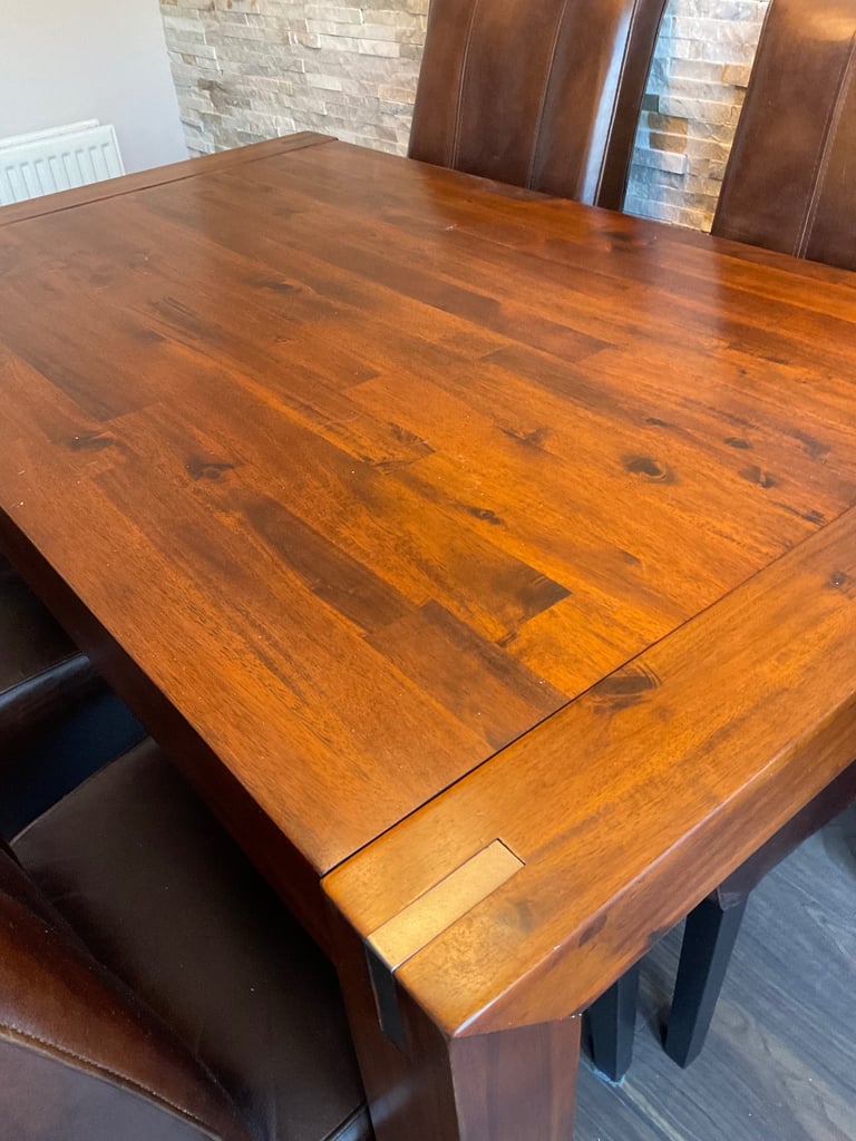 Solid wood dining table (no chairs)