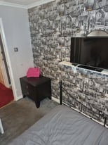 Double bed furnished room to rent in shared house