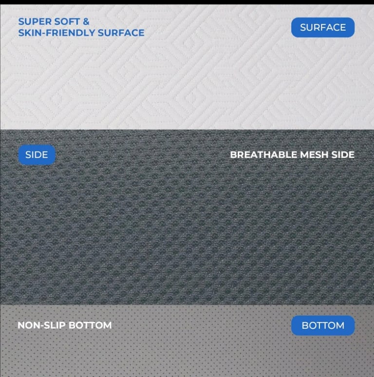 Folding Mattress Single with Storage Bag 15CM 