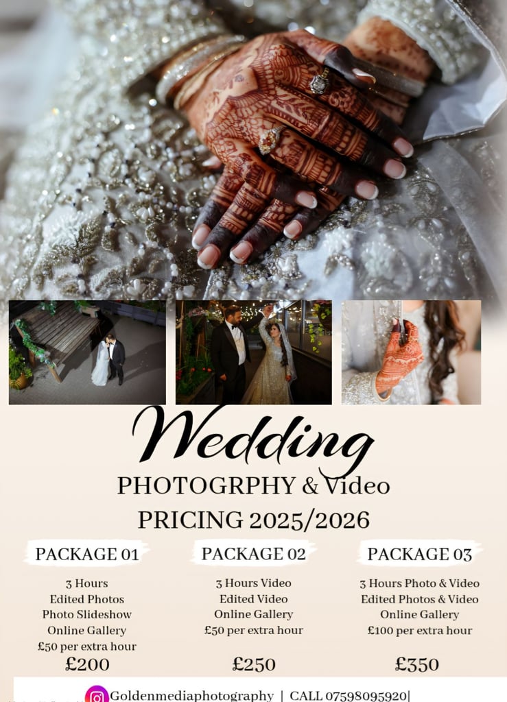 Photographer- Weddings/ Engagements/ Parties