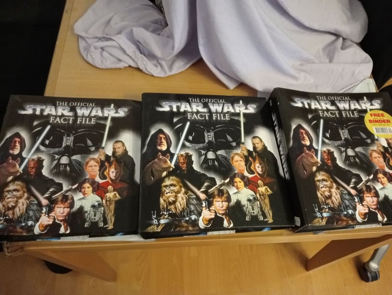 Star Wars 3 Fact File Folders