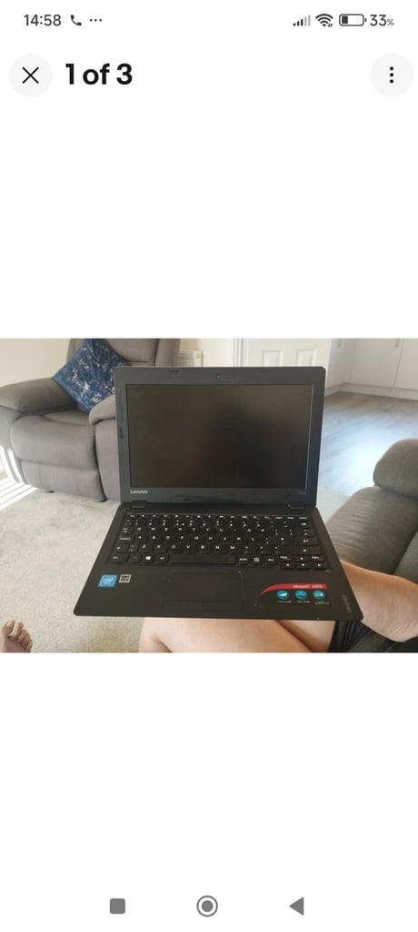 image for Lenovo Ideapad 100S-11IBY Intel CPU 2Gb Ram 32Gb eMMC