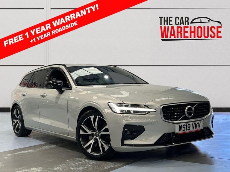 2019 Volvo V60 2.0 T5 R DESIGN 5dr Auto Automatic Estate Petrol Automatic