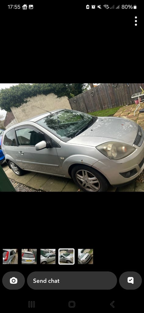 Ford fiesta spares or repairs 
