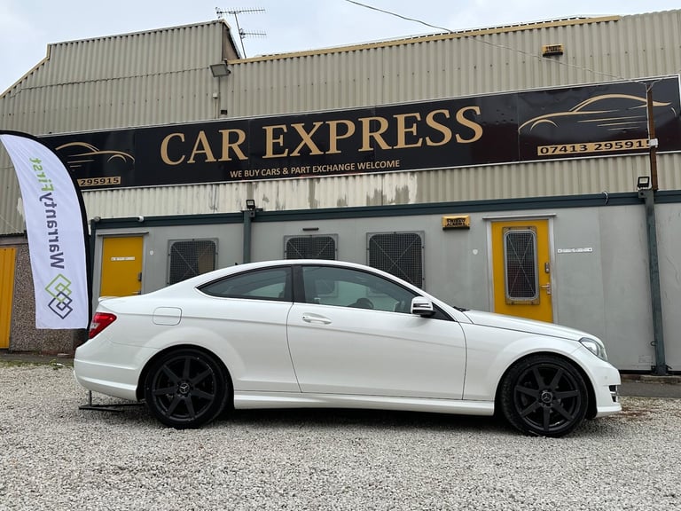 2014 Mercedes-Benz C Class 1.6 C180 AMG Sport Edition G-Tronic+ Euro 6 (s/s) 2dr COUPE Petrol Aut...