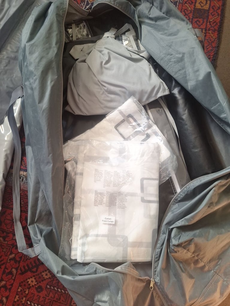 FULL AWNING Camptech Savanna DL Seasonal Full Caravan Awning. 850 / 87