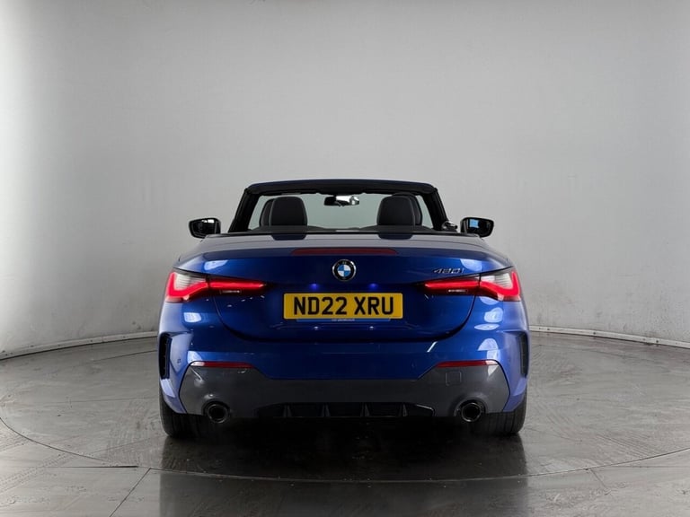 2022 BMW 4 Series 2.0 420i M Sport Auto Euro 6 (s/s) 2dr Convertible Petrol Automatic