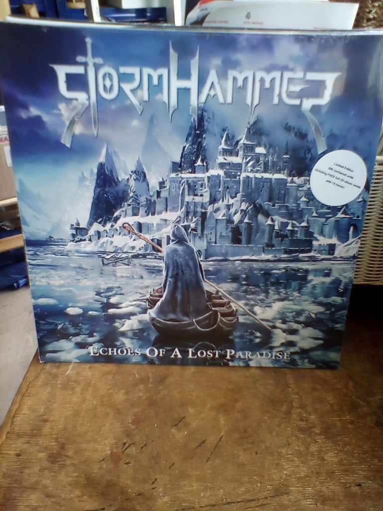image for STORM HAMMER, ECHOES OF A LOST PARADISE, VINYL ALBUM, NEW AND SEALED,. 