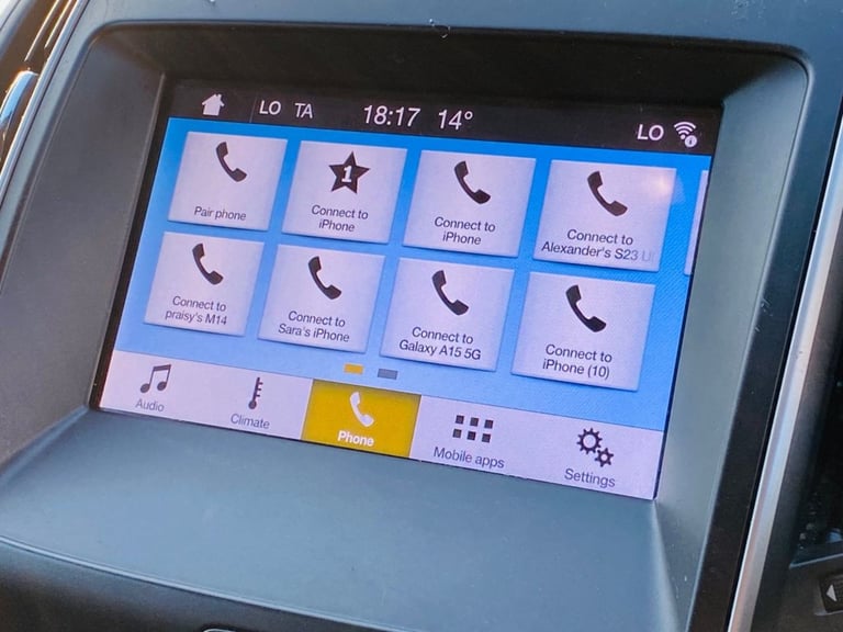 2018 Ford Galaxy 2.0 EcoBlue Zetec MPV 5dr Diesel Manual Euro 6 (s/s) (120 ps) MPV Diesel Manual