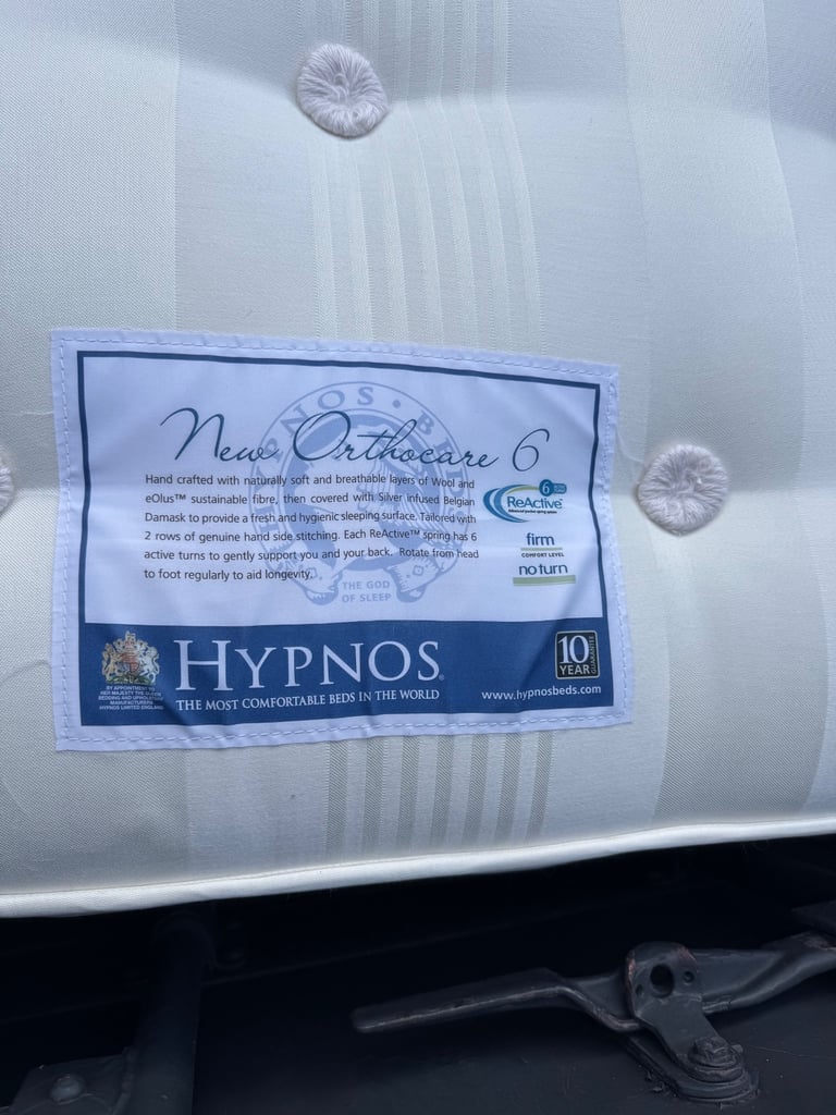 Hyponus Doube Bed and Mattress 