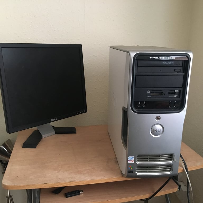 Dell Dimension E520 Viiv Core 2 Duo  PC computer desktop installation CD included