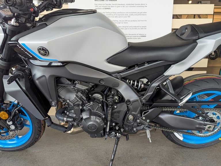 NEW 2025 Model Yamaha MT09. Ice Storm. £10,106 On The Road (NO ADDED FEES!)