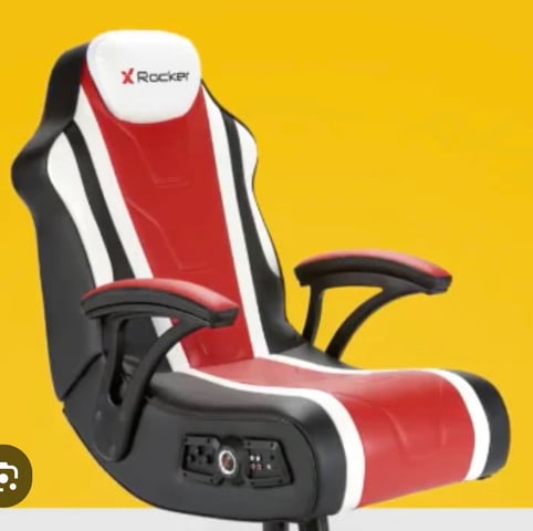 2x Gaming chairs X Rocker Hurricane in Appleton, Cheshire