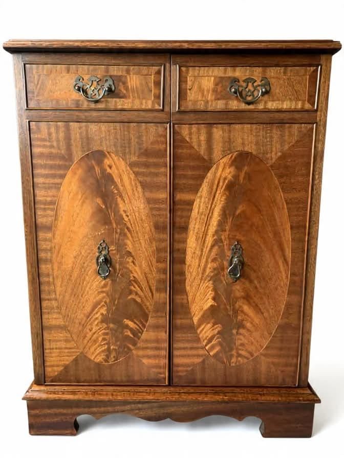 image for Vintage mahogany cabinet 