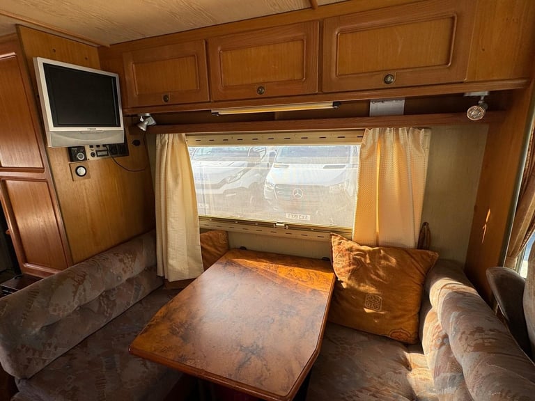1989 Fiat Ducato Turbo Diesel FFB Dethleffs Classic 660 LHD Motorhome Campervan