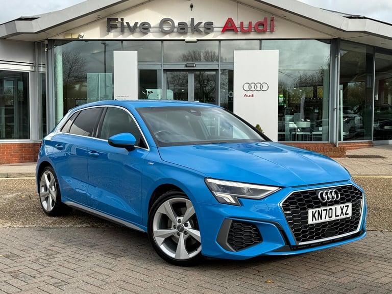  Audi A3 1.5 TFSI 35 S line Sportback 5dr Petrol S Tronic Euro 6 (s/s) (150 ps) Petrol Automatic