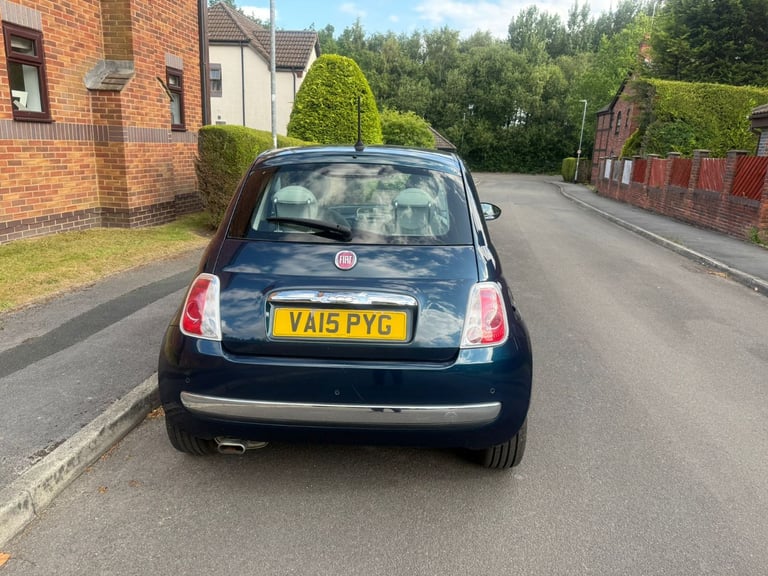 Fiat 500 1.2 Lounge Euro 6 (s/s) 3dr with 11 Months MOT&FSH&Panoramic Roof&Leather Seats&£35 Tax Yr