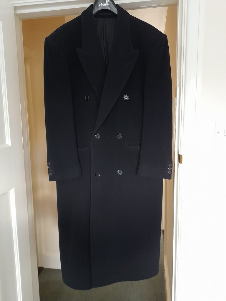 image for Pierre Cardin Wool & Cashmere Overcoat Woven in Italy.