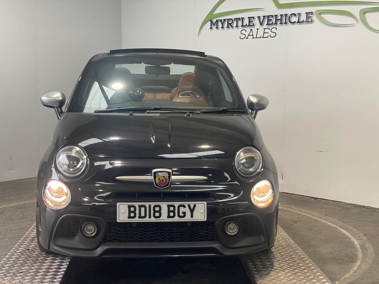2018 Abarth 595 1.4 T-Jet Turismo Cabrio Auto Euro 6 2dr CONVERTIBLE Petrol Automatic