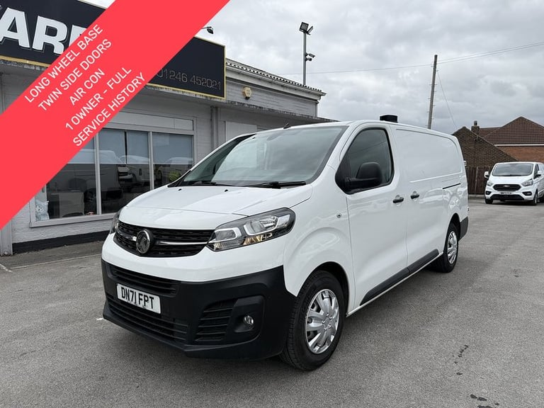 2021 Vauxhall Vivaro 2900 1.5d 100PS Dynamic H1 Van PANEL VAN DIESEL Manual