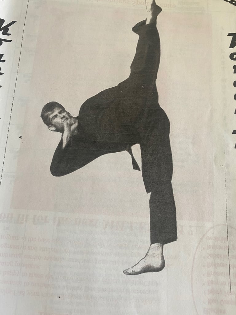 Thai kick boxing 
