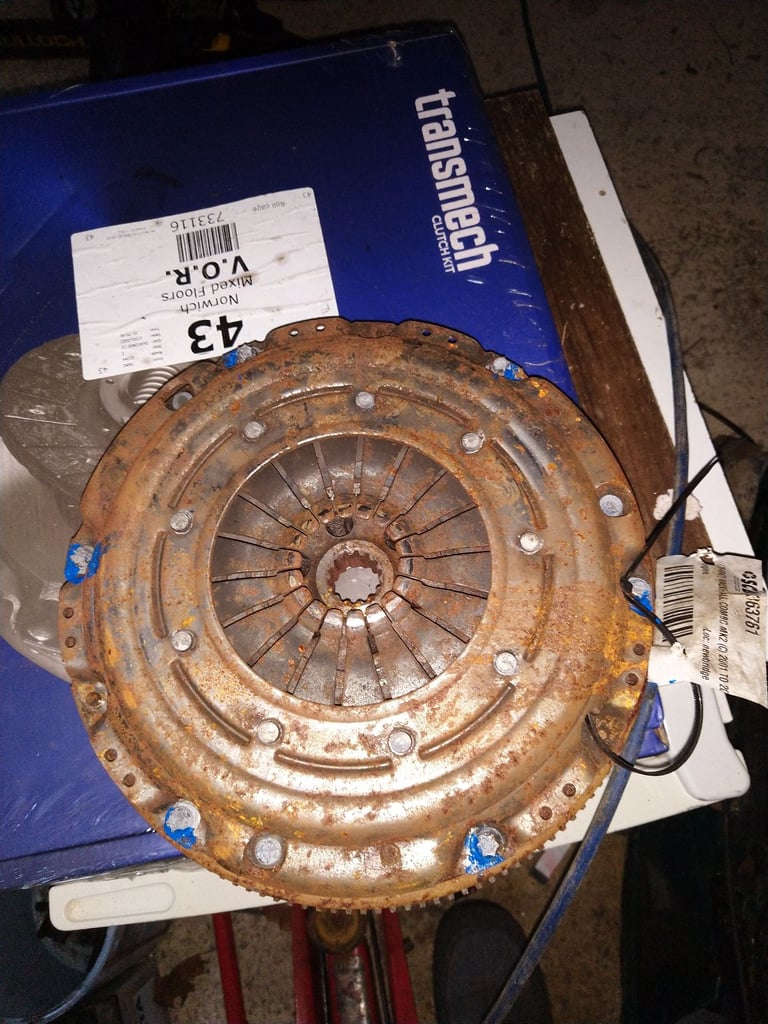 Vauxhall 1.7cdti clutch 