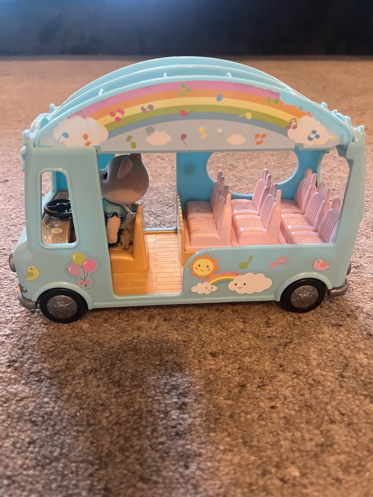 image for Sylvanian Families Nursery Happy Bus