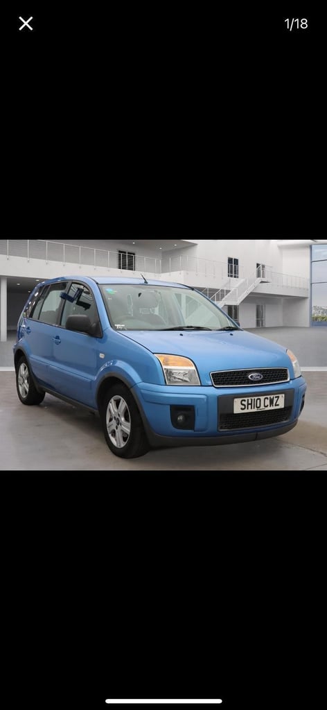 2010 Ford Fusion 1.6 Zetec 5dr Auto [Climate] HATCHBACK Petrol Automatic