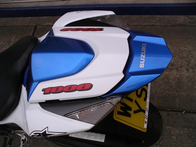 2010/60 reg Suzuki GSXR1000 . Yoshi end can. Lots of service history. 