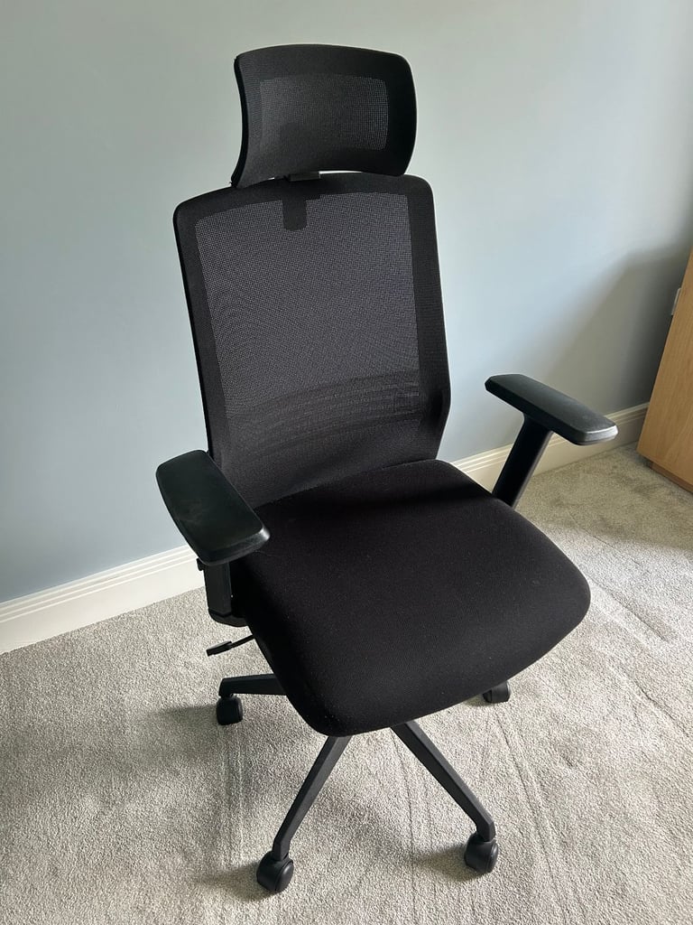 Bargain offer, both oak desk and adjustable office chair, perfect condition.  