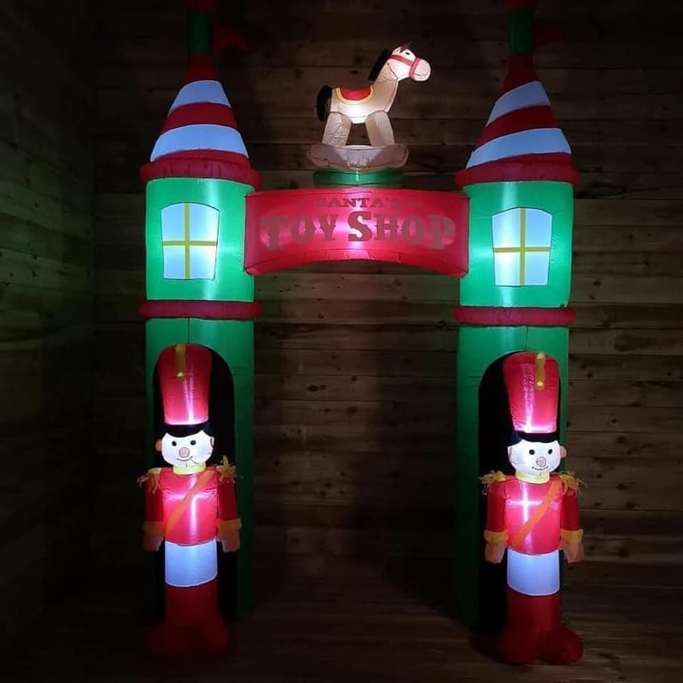 image for 🎄3M TOY SHOP INFLATABLE ARCH 🎄