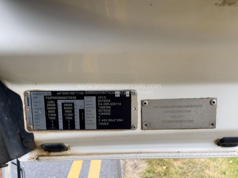 2021 (70) SCANIA P450 XT CROSSLAND DRAWBAR TANKER