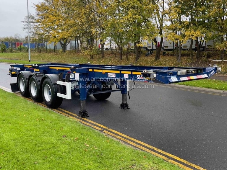 DENNISON SLIDING SKELETAL TRAILER