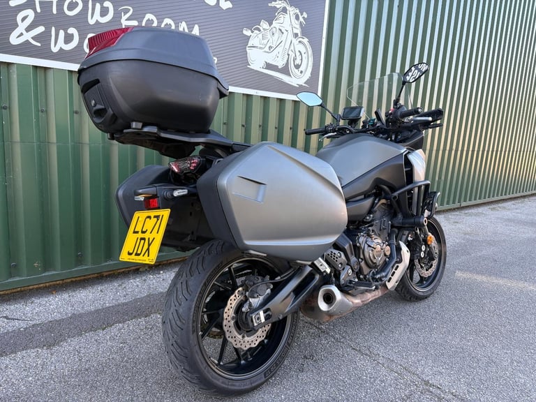 Yamaha Tracer 700 Matt Grey 2021 One Owner 22k Full Luggage Sat Nav 