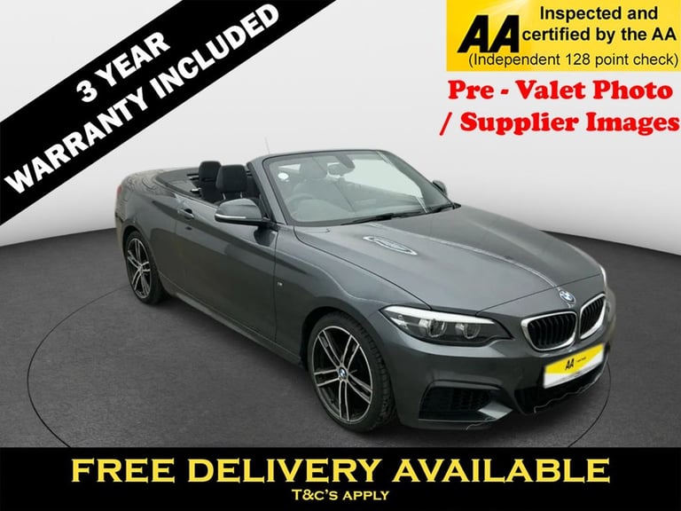 2021 BMW 2 Series 1.5 218i GPF M Sport Convertible 2dr Petrol Manual Euro 6 (s/s) (136 ps) Conver...