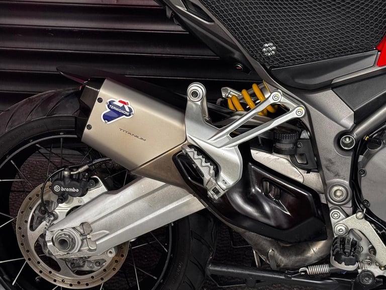 DUCATI MULTISTRADA 1200 Enduro TP Full Termignoni Titanium Exhaust with Ducati 