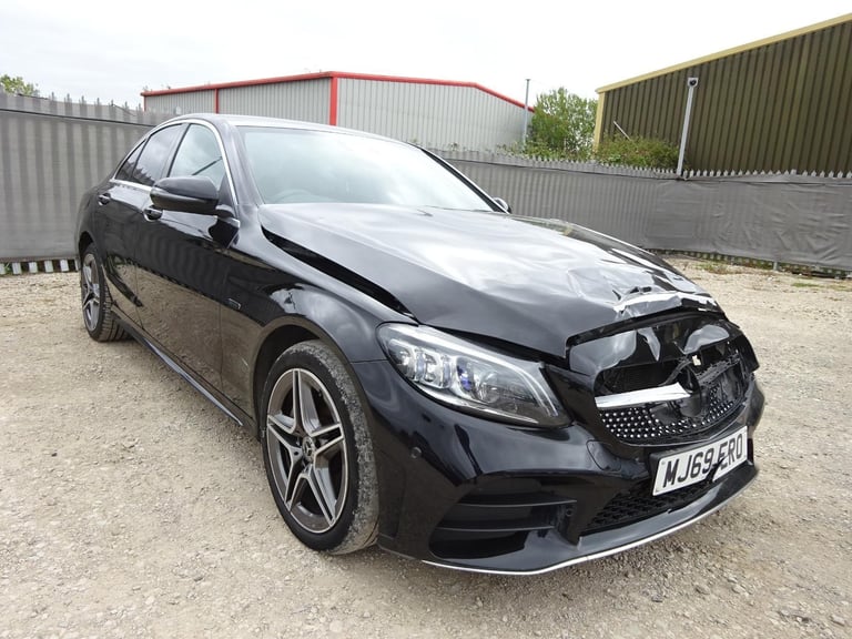 2020 69 REG MERCEDES C300 AMG LINE ED PREMIUM HYBRID DIESEL AUTO DAMAGED SALVAGE