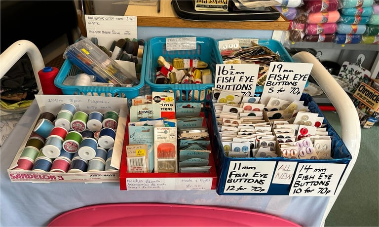 Knitting Yarn and Haberdashery 